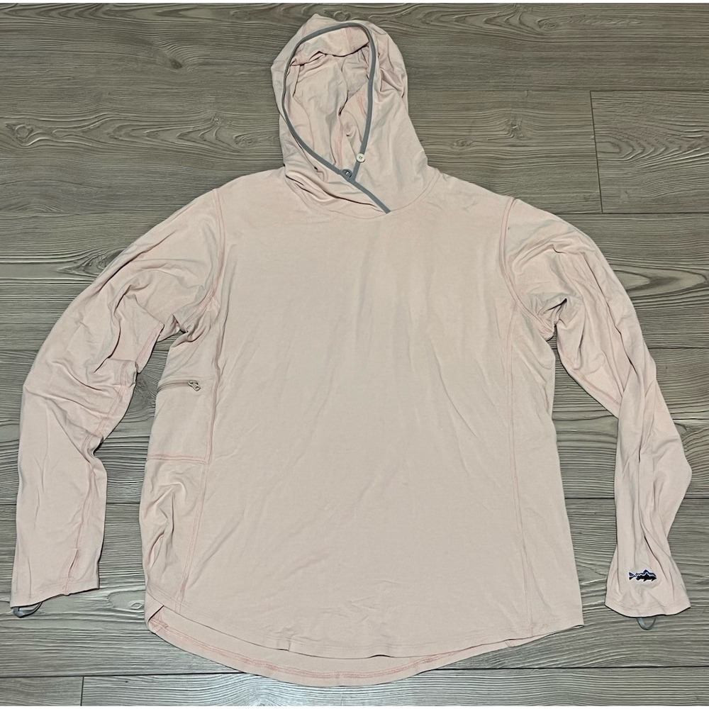 Patagonia Light Pink Hoodie Tropic Comfort